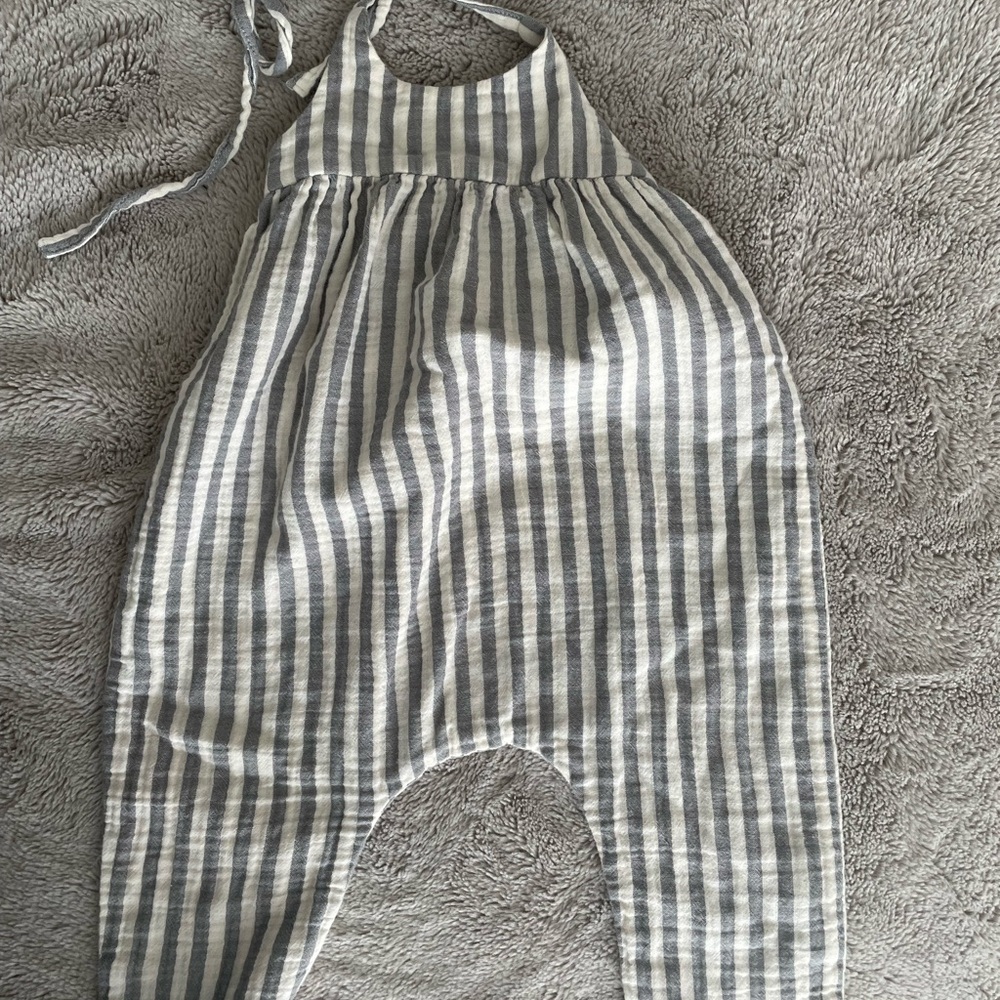 Rylee + Cru Gray Jumpsuit